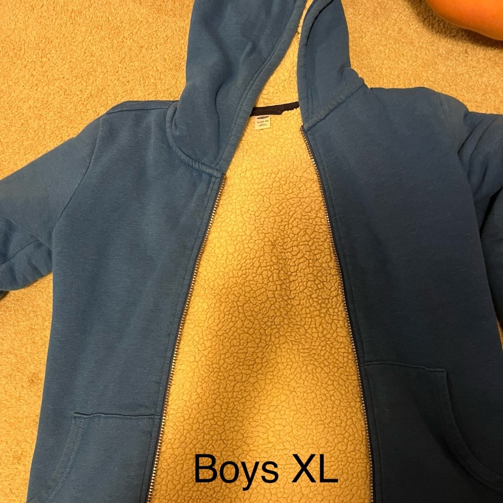 Boys Sherpa lined jacket